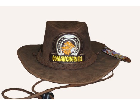 Comancheros -  Kids western leather hat