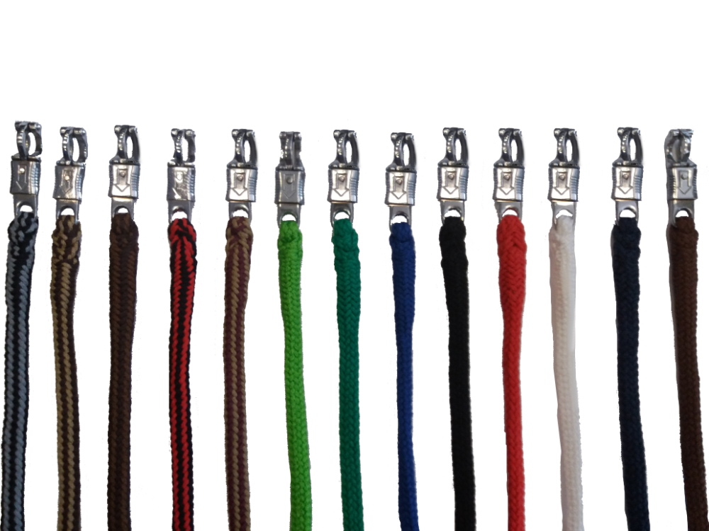 Soft knitted  lead rope - panic hook
