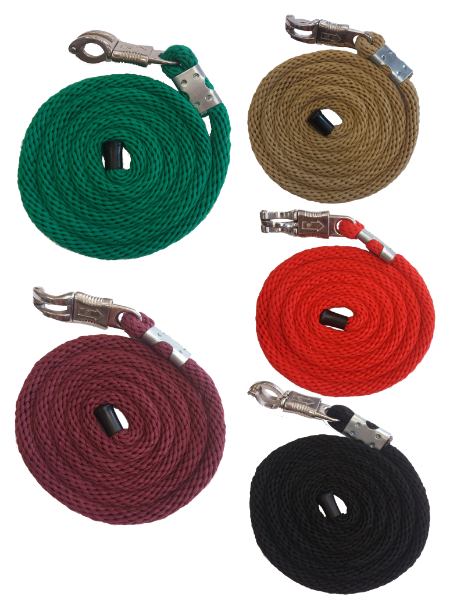 Strong Knitted Lead Rope - panic hook